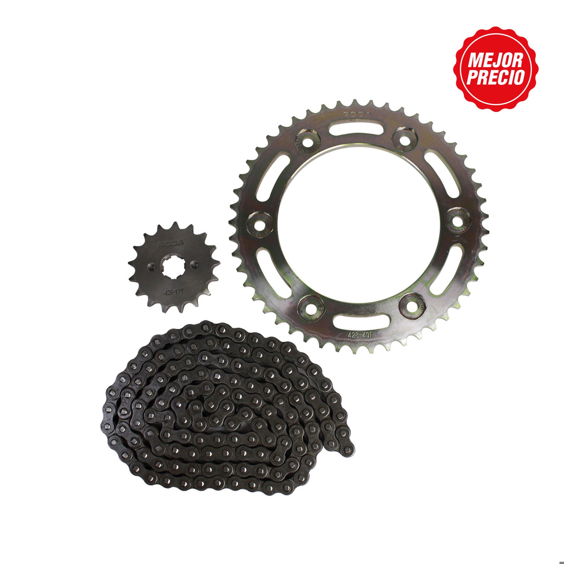 Kit Sprocket Cadena Estrella Piñon Honda Xr150 L
