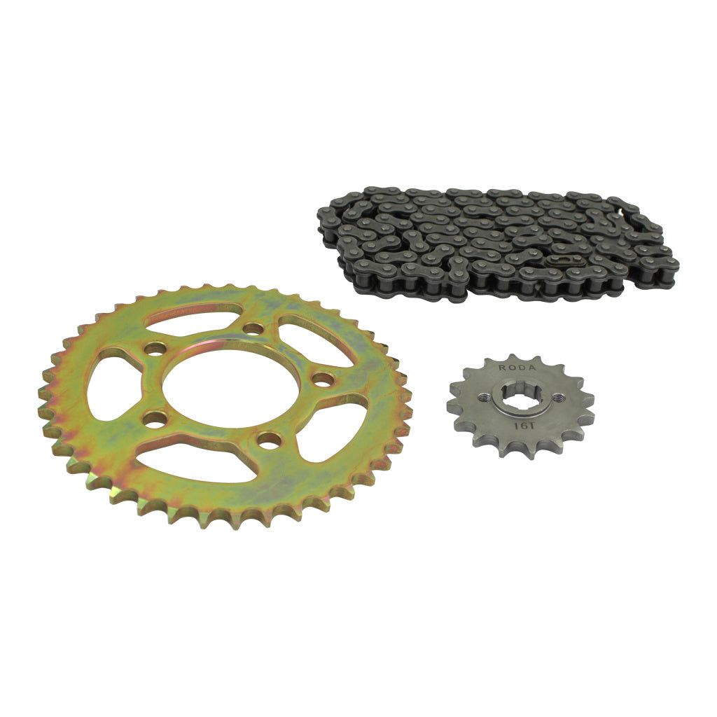 Kit Sprocket Spro Cadena Vento Rocketman Tornado Storm 250