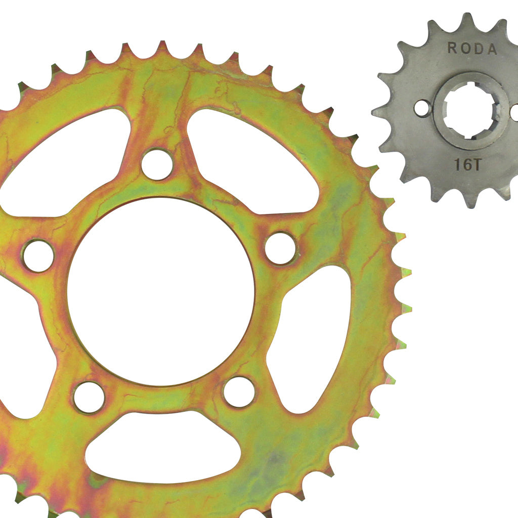 Kit Sprocket Spro Cadena Vento Rocketman Tornado Storm 250